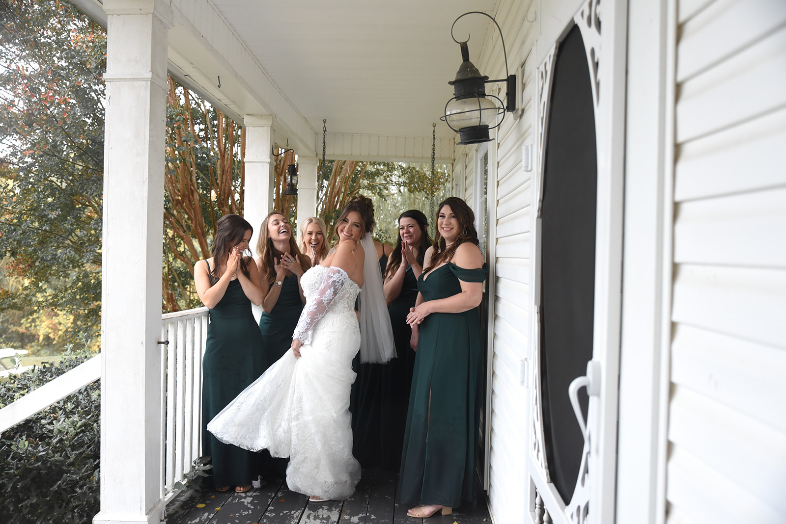 Andrea + Noah wedding at Mountain Willow Manor · Whitwell, TN — frame 9