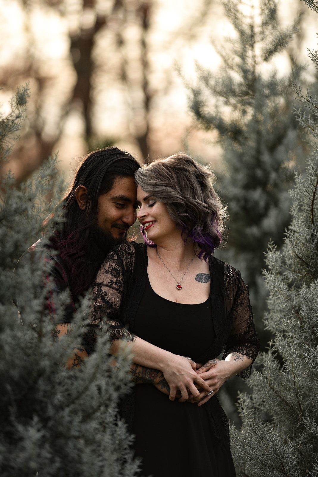 Engagement portrait at Chattahoochee River National Recreation Area