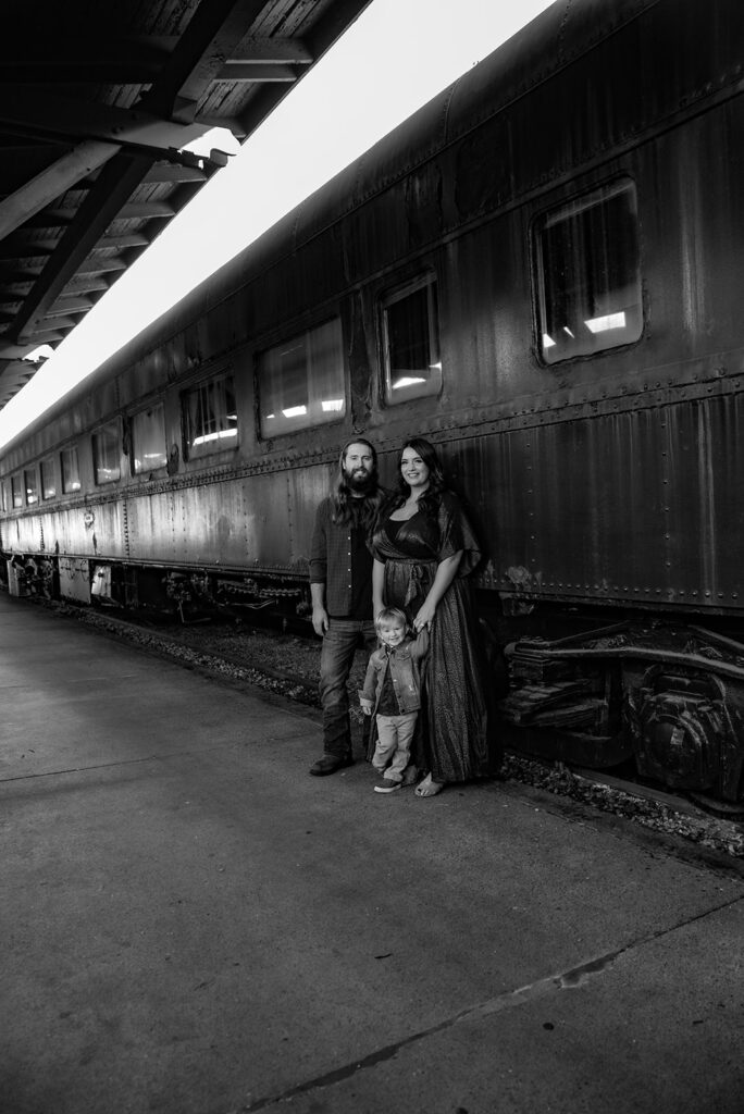 Floyd family during outdoor family photography session in Georgia 2022