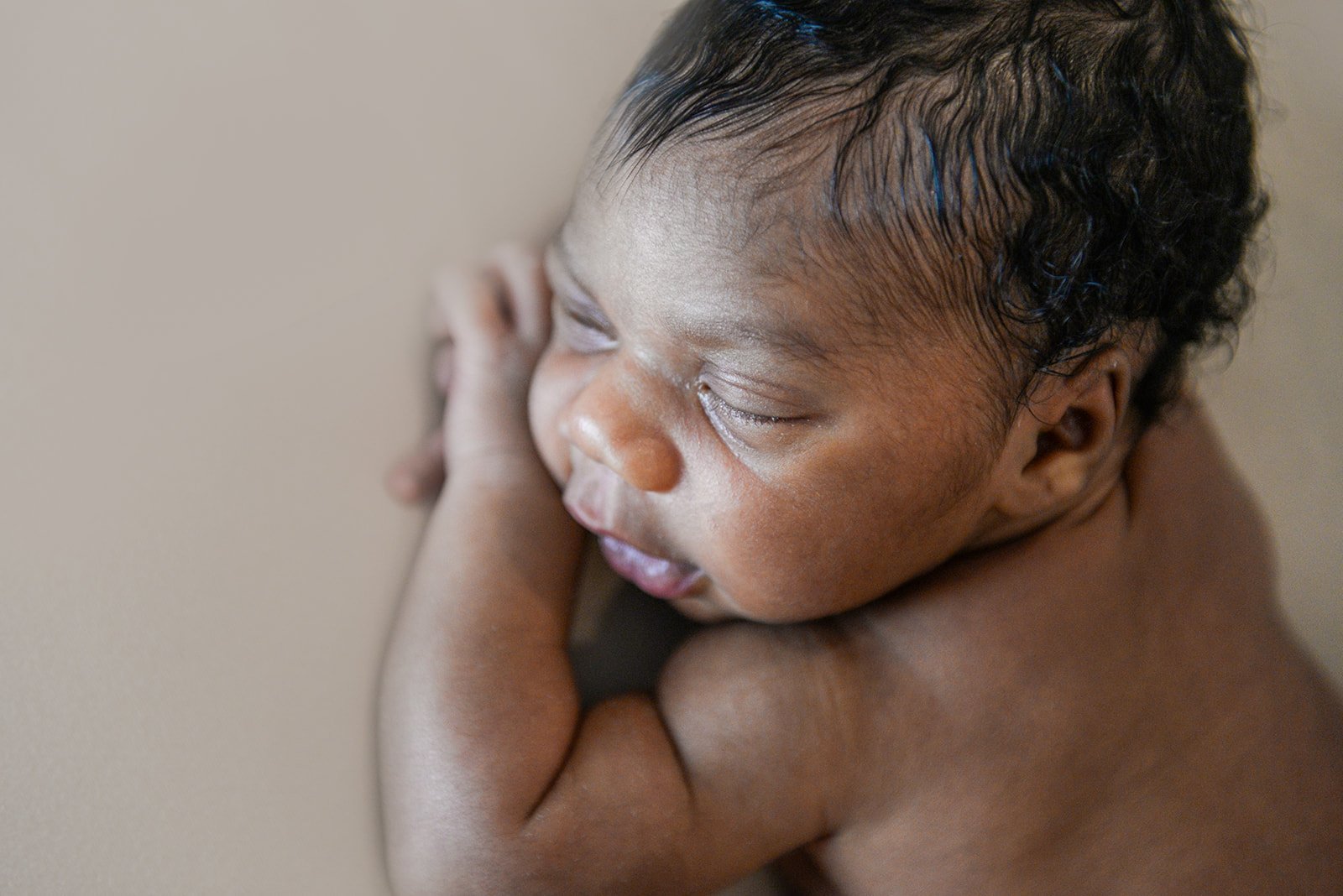 Newborn portrait variation