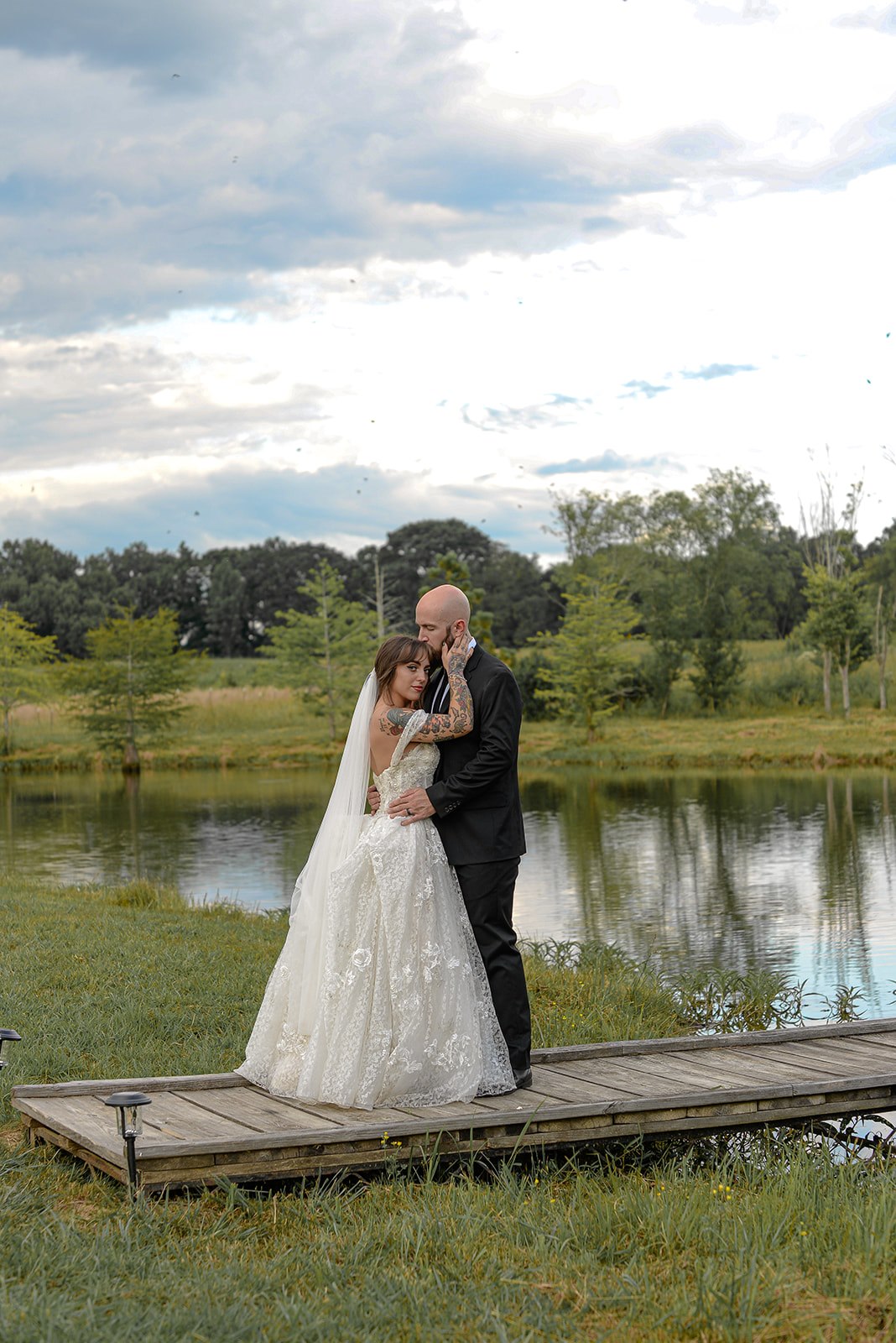 Twelve Oaks Pond wedding photographer, Resaca GA